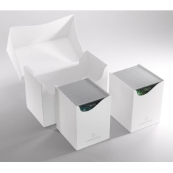 Gamegenic - Doppio Porta Mazzo XL - 200+ Carte - White